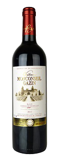 Monconseil-Gazin rouge, Blaye Côtes de Bordeaux