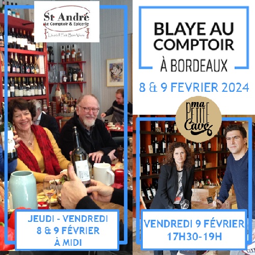 Blaye au Comptoir Bordeaux 2&3 février